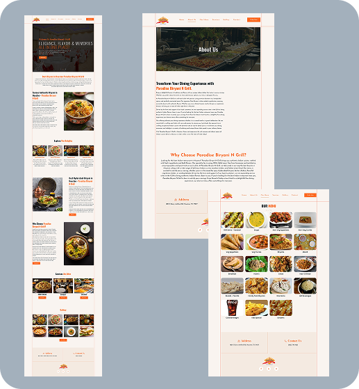 Pradise Biryani Project